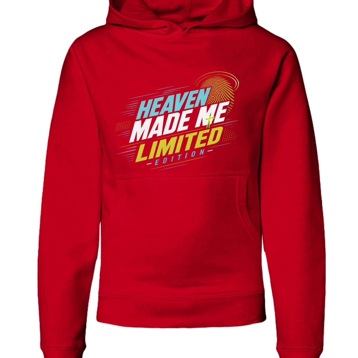 Heaven Made Me Limited Youth Christian Pullover Hooded Sweatshirt - ClaimedbyGodDesigns