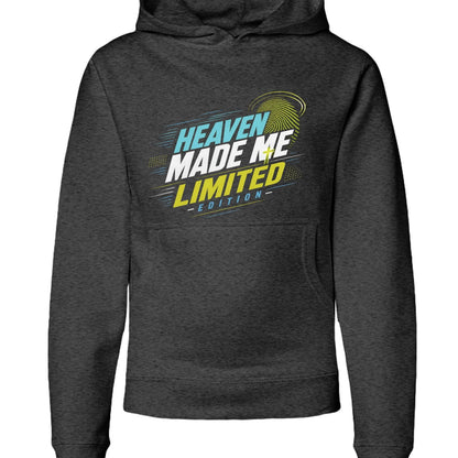 Heaven Made Me Limited Youth Christian Pullover Hooded Sweatshirt - ClaimedbyGodDesigns
