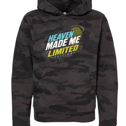 Heaven Made Me Limited Youth Christian Pullover Hooded Sweatshirt - ClaimedbyGodDesigns
