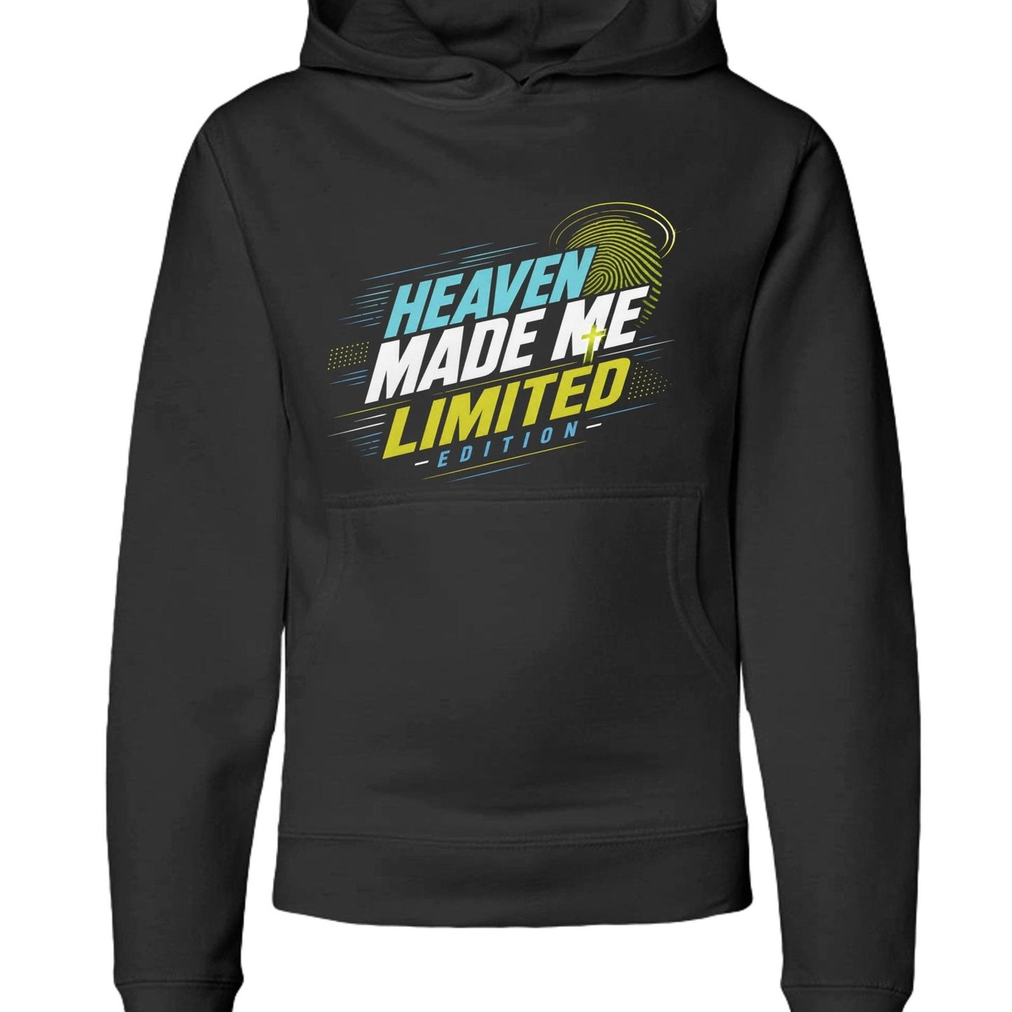 Heaven Made Me Limited Youth Christian Pullover Hooded Sweatshirt - ClaimedbyGodDesigns