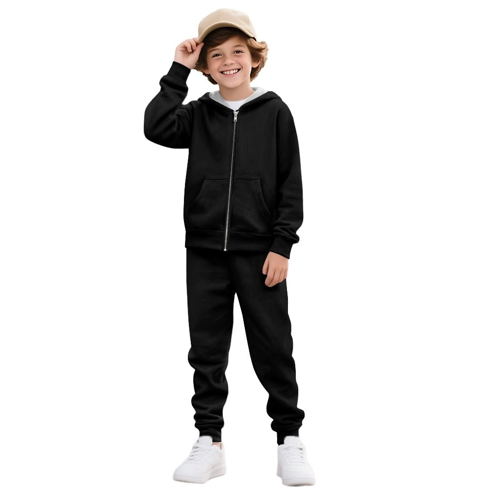 Him Plus Nothing Equals Everything Youth Christian Zippered Sportswear Outfit - ClaimedbyGodDesigns