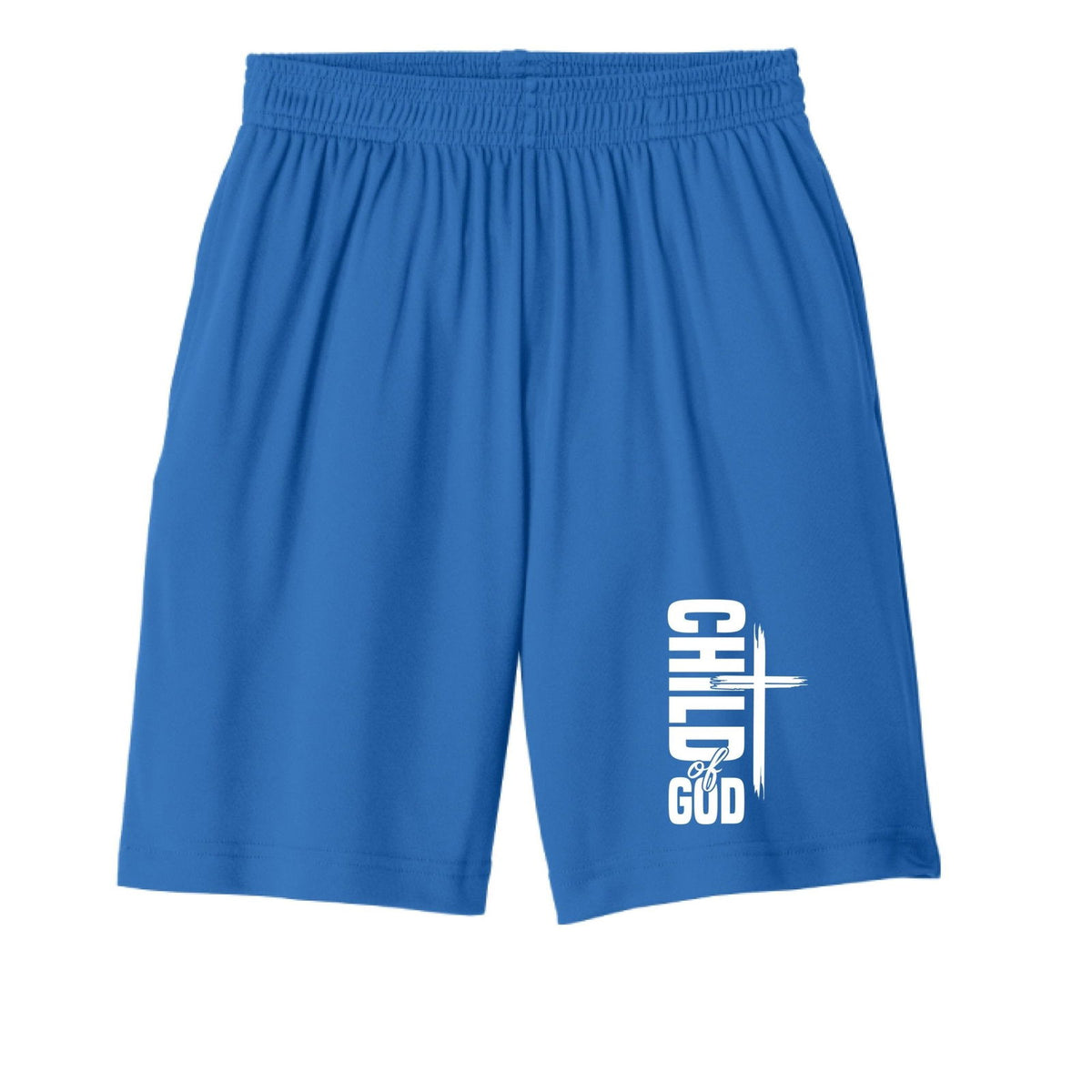 His Child Youth Christian Shorts - ClaimedbyGodDesigns