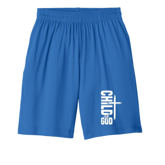His Child Youth Christian Shorts - ClaimedbyGodDesigns