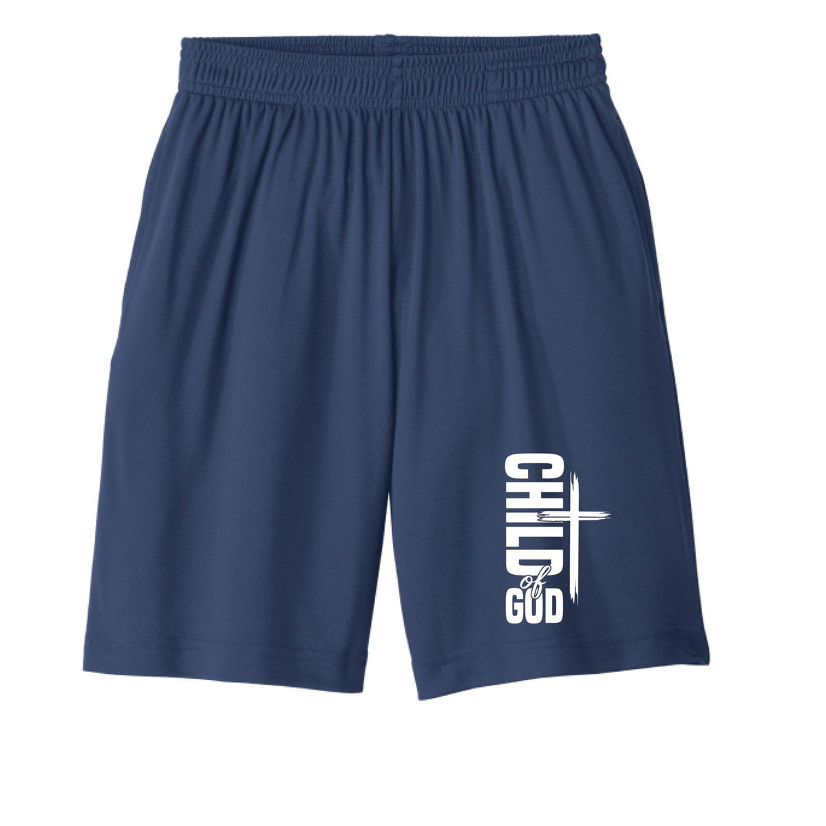 His Child Youth Christian Shorts - ClaimedbyGodDesigns