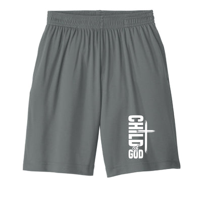 His Child Youth Christian Shorts - ClaimedbyGodDesigns