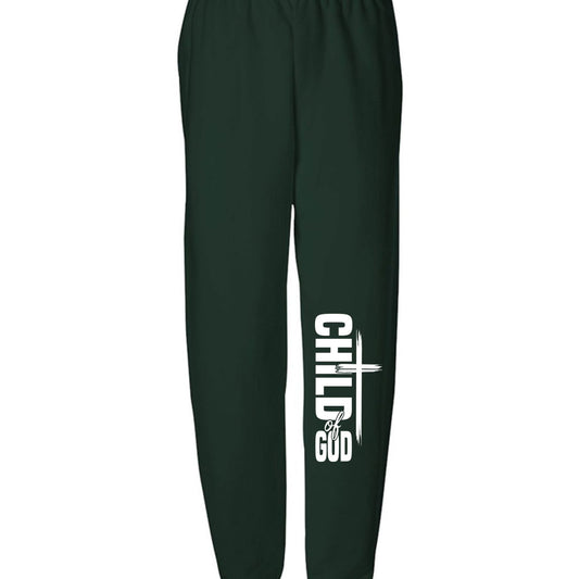 His Child Youth Christian Sweatpants - ClaimedbyGodDesigns