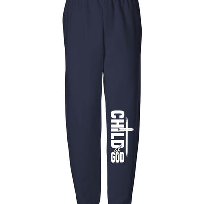 His Child Youth Christian Sweatpants - ClaimedbyGodDesigns