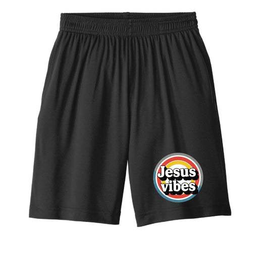His Vibes Youth Christian Shorts - ClaimedbyGodDesigns