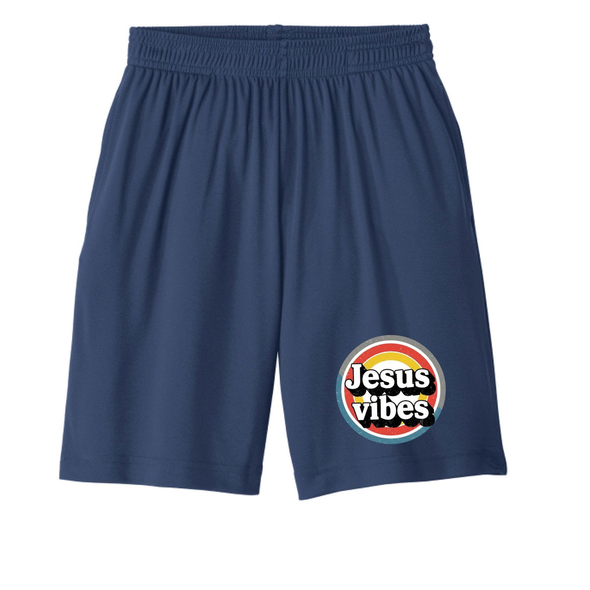 His Vibes Youth Christian Shorts - ClaimedbyGodDesigns