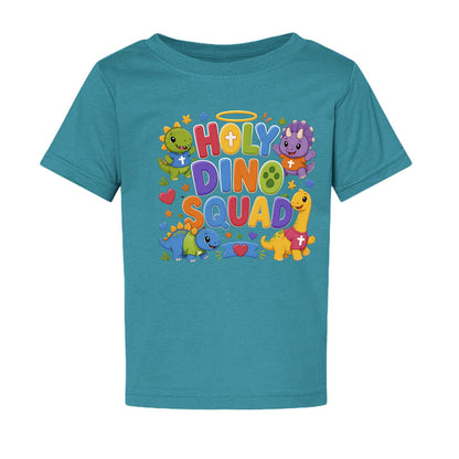 Holy Dino Squad Toddler Christian T-shirt - ClaimedbyGodDesigns