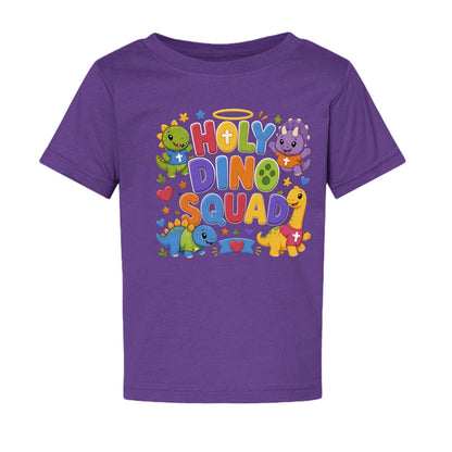 Holy Dino Squad Toddler Christian T-shirt - ClaimedbyGodDesigns