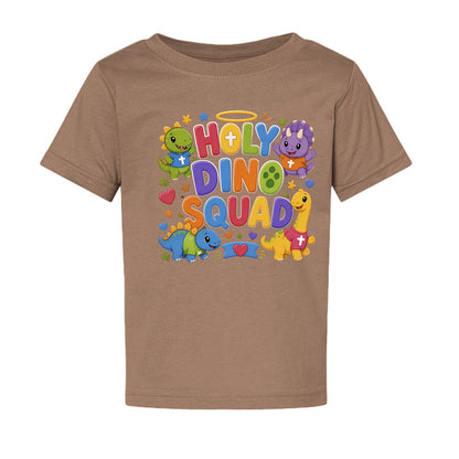 Holy Dino Squad Toddler Christian T-shirt - ClaimedbyGodDesigns
