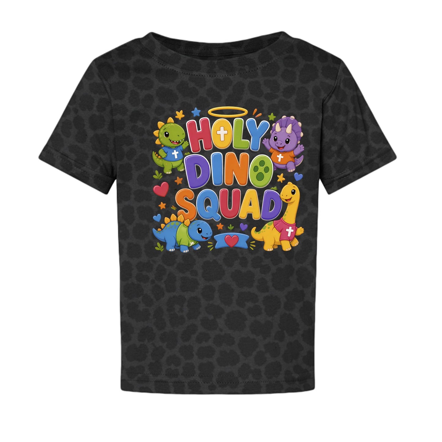 Holy Dino Squad Toddler Christian T-shirt - ClaimedbyGodDesigns