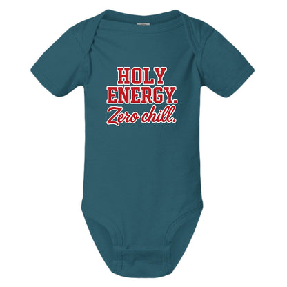 Holy Energy Zero Chill Christian Baby Jumpsuit - ClaimedbyGodDesigns
