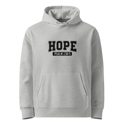 Hope Unisex Christian essential organic hooded sweatshirt - ClaimedbyGodDesigns
