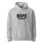 Hope Unisex Christian essential organic hooded sweatshirt - ClaimedbyGodDesigns
