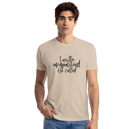 I Am The Unqualified He Called Christian Unisex Crewneck T-Shirt - ClaimedbyGodDesigns