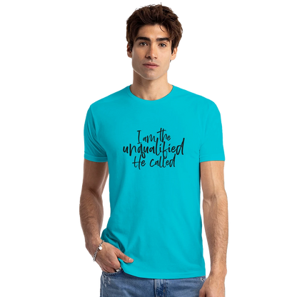 I Am The Unqualified He Called Christian Unisex Crewneck T-Shirt - ClaimedbyGodDesigns