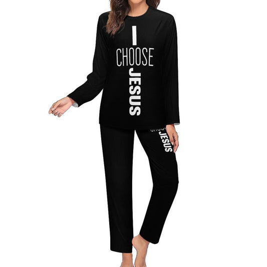 I Choose Jesus Women's Christian Pajamas - ClaimedbyGodDesigns