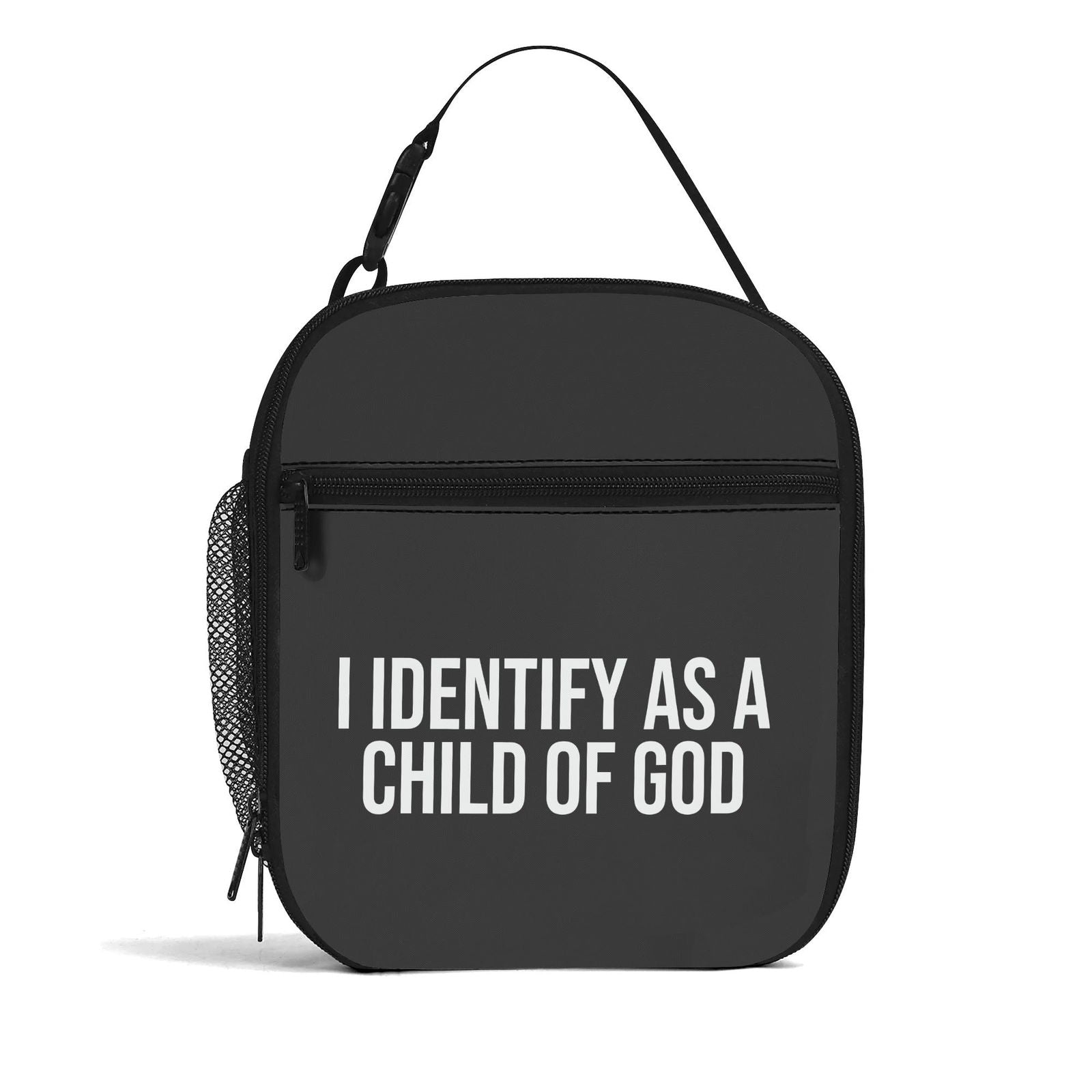 I Identify As His Insulated Christian Lunch Box for Kids - ClaimedbyGodDesigns