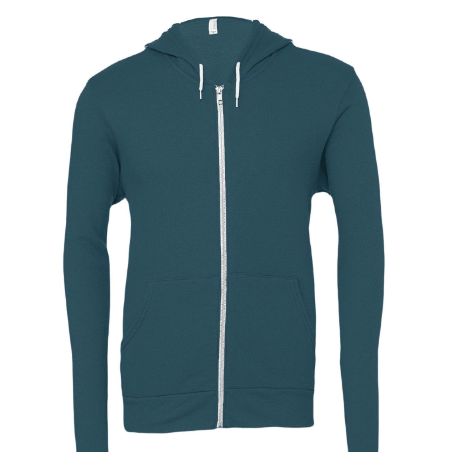I Live For Him Unisex Christian Fleece Full-zip Hooded Sweatshirt - ClaimedbyGodDesigns