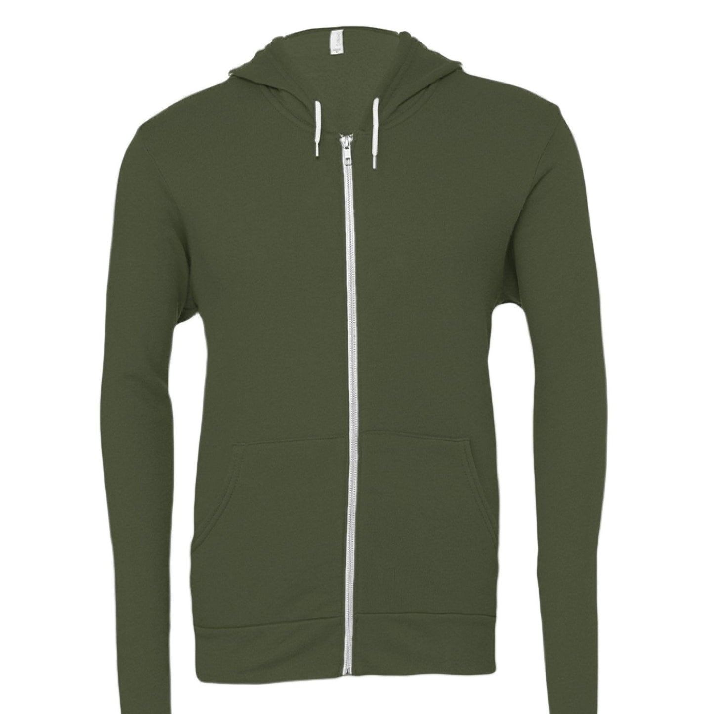 I Live For Him Unisex Christian Fleece Full-zip Hooded Sweatshirt - ClaimedbyGodDesigns