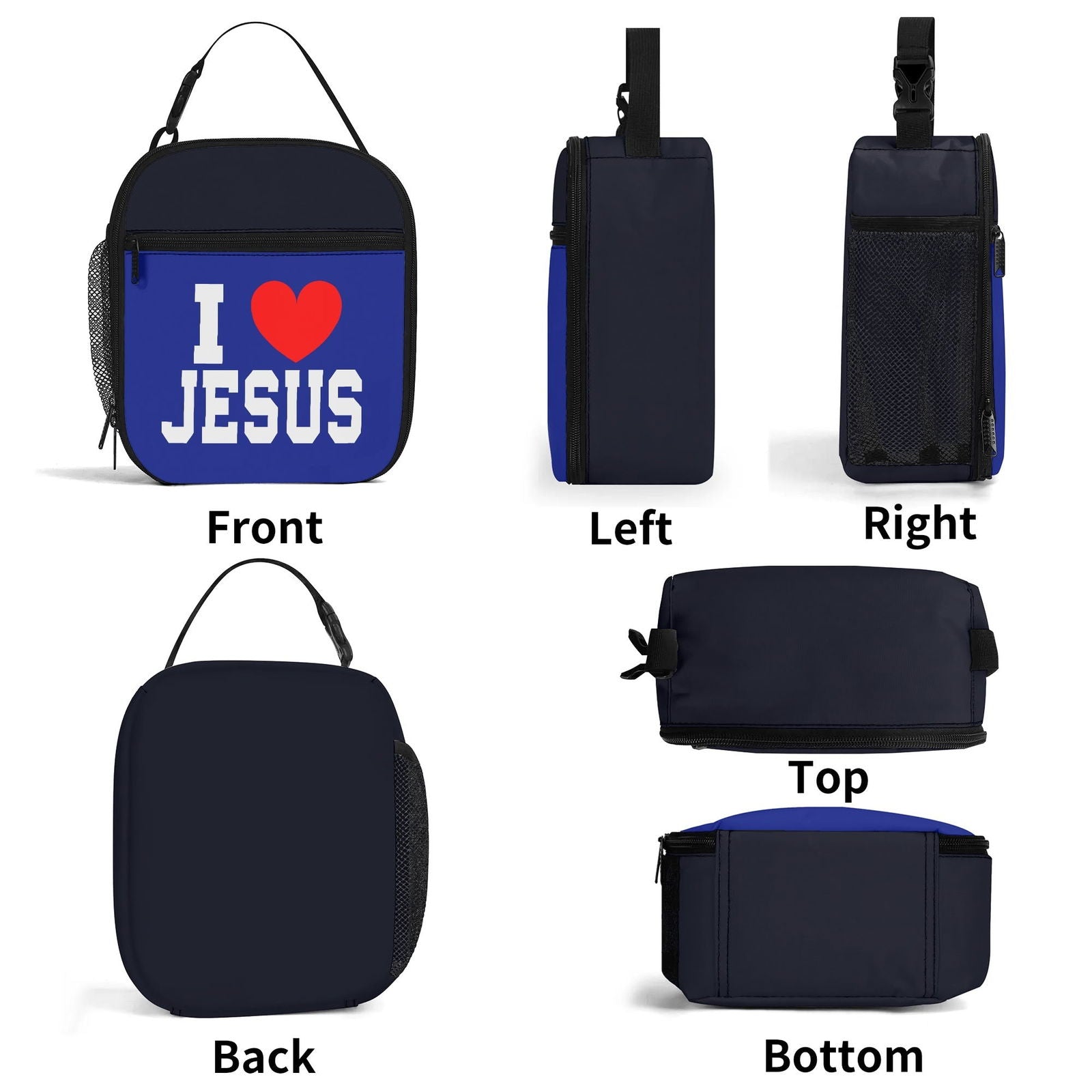 I Love Him Insulated Christian Lunch Box for Kids - ClaimedbyGodDesigns