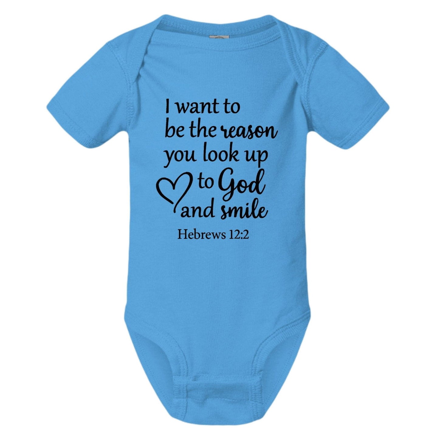 I Want To Be The Reason Christian Baby Jumpsuit - ClaimedbyGodDesigns