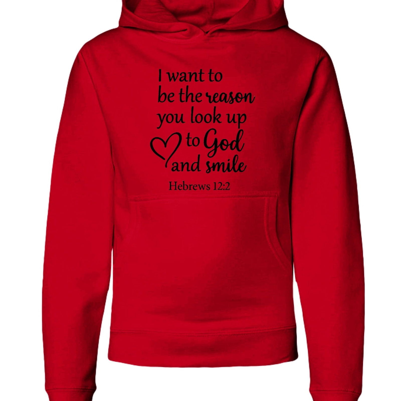 I Want To Be The Reason Youth Christian Pullover Hooded Sweatshirt - ClaimedbyGodDesigns