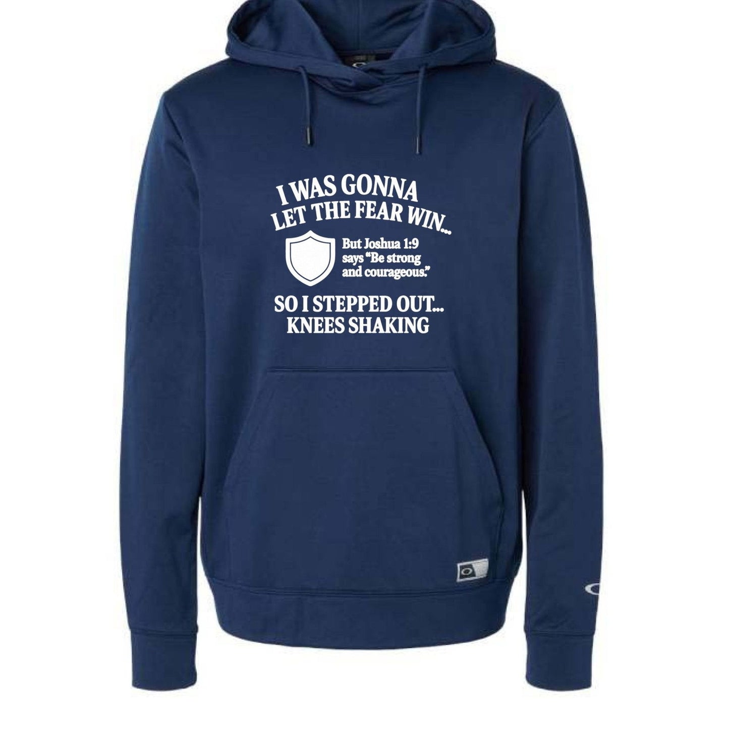 I Was Gonna Let The Fear Win Funny Unisex Christian Pullover Hooded Sweatshirt - ClaimedbyGodDesigns
