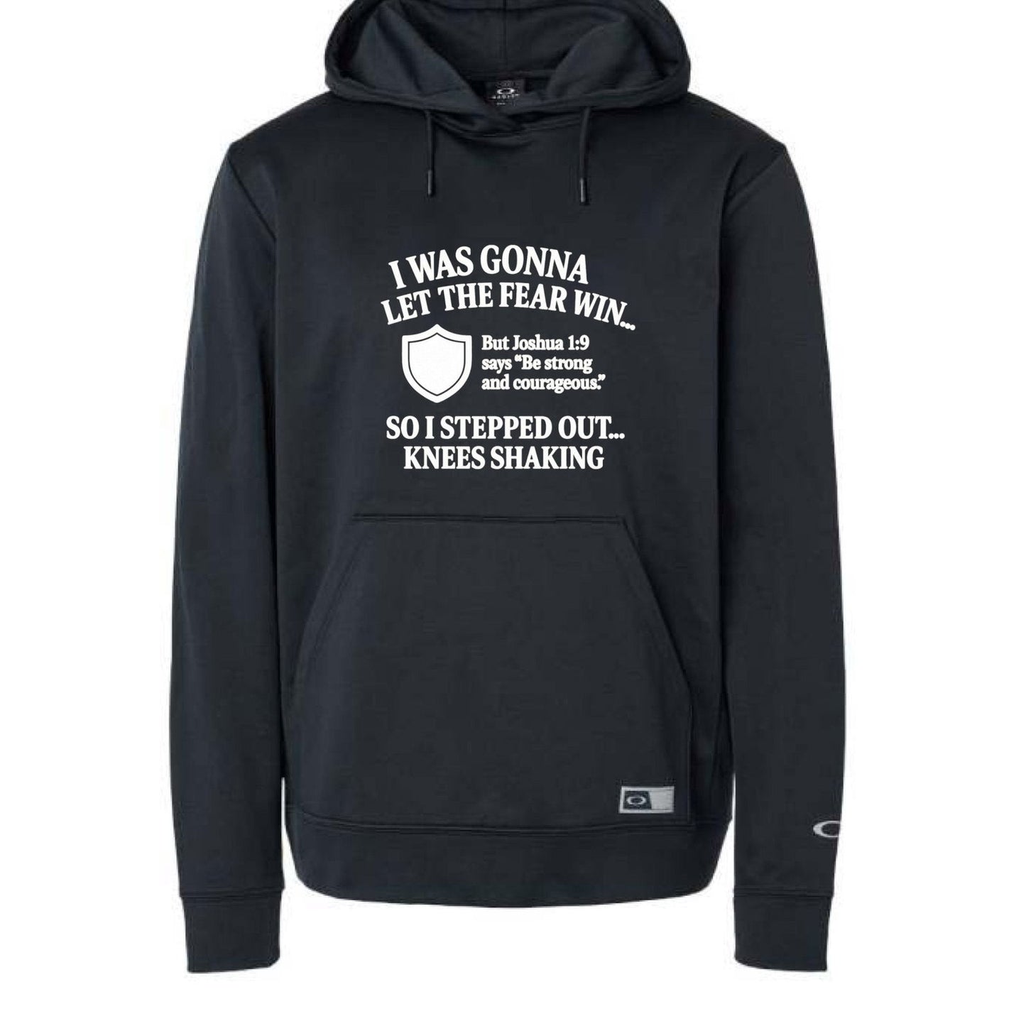 I Was Gonna Let The Fear Win Funny Unisex Christian Pullover Hooded Sweatshirt - ClaimedbyGodDesigns