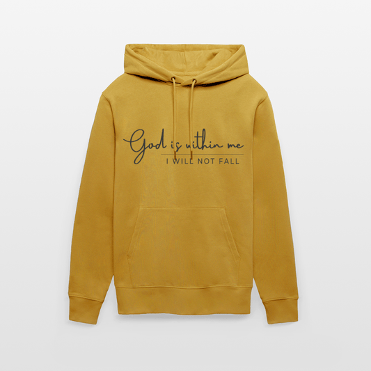 I Will Not Fail Unisex Christian Organic Hooded Sweatshirt - ClaimedbyGodDesigns