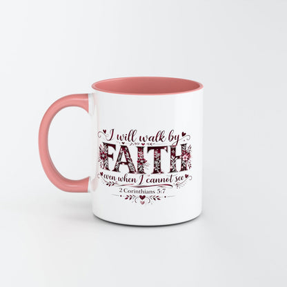 I Will Walk By Faith Relax, Sip & Unwind Christian Gift Set - ClaimedbyGodDesigns