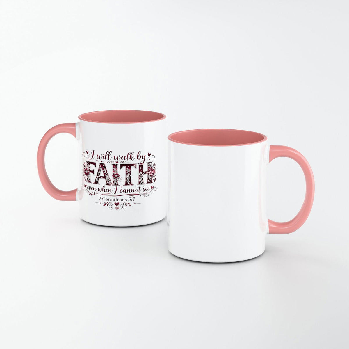 I Will Walk By Faith Relax, Sip & Unwind Christian Gift Set - ClaimedbyGodDesigns