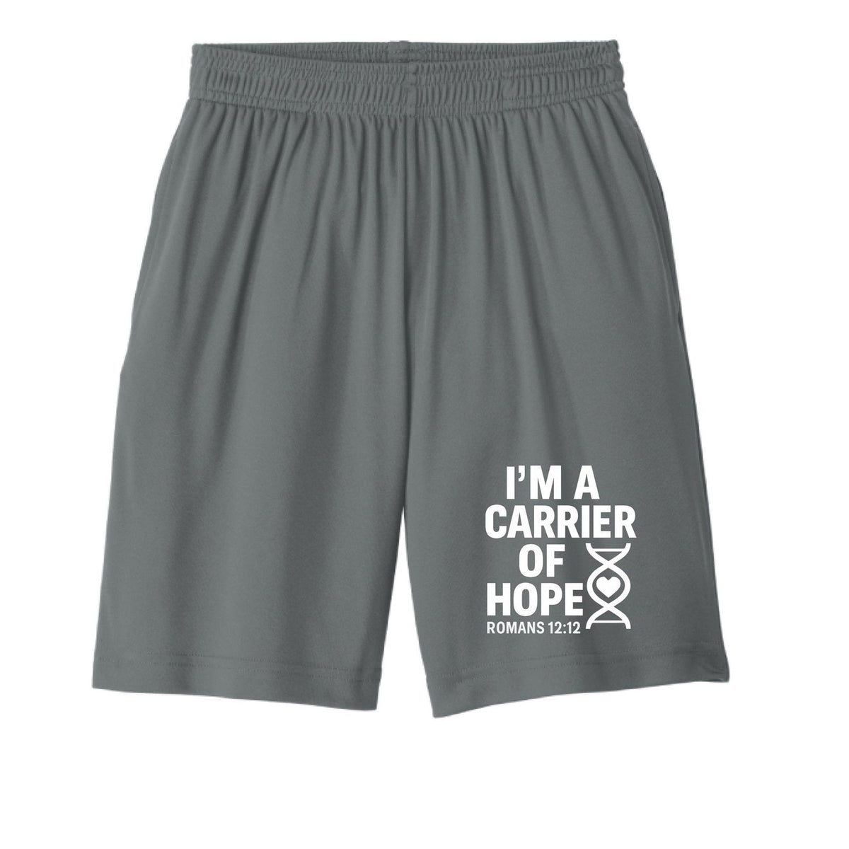I'm A Carrier Of Hope Youth Christian Shorts - ClaimedbyGodDesigns