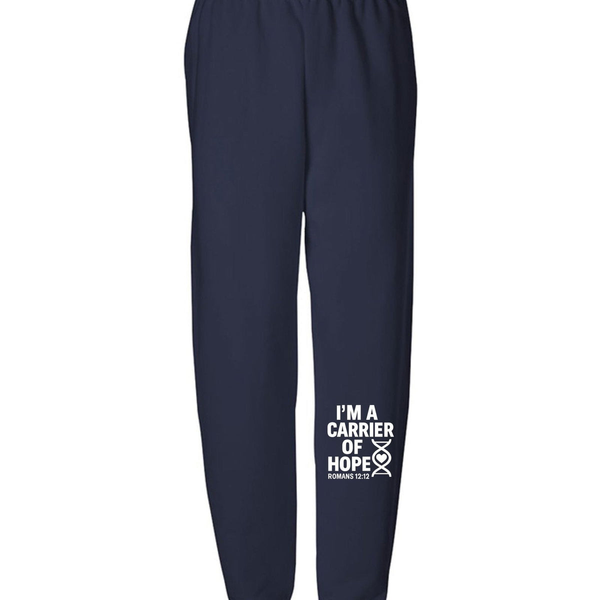 I'm A Carrier Of Hope Youth Christian Sweatpants - ClaimedbyGodDesigns