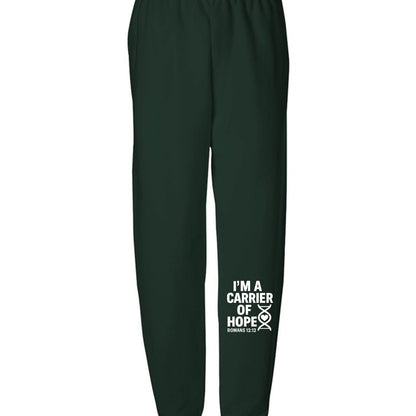 I'm A Carrier Of Hope Youth Christian Sweatpants - ClaimedbyGodDesigns