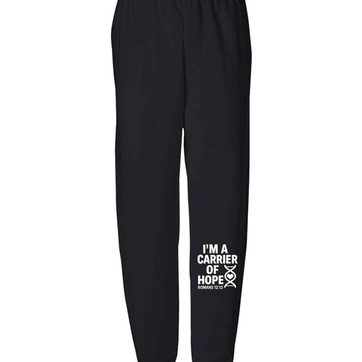 I'm A Carrier Of Hope Youth Christian Sweatpants - ClaimedbyGodDesigns