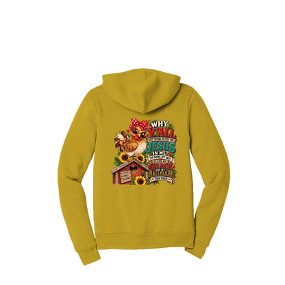 I'm Doing My Best To Keep My Grace And My Hallelujah Together Women's Christian Full-zip Hooded Sweatshirt - ClaimedbyGodDesigns