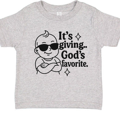 It's Giving His Favorite Baby Christian T-shirt - ClaimedbyGodDesigns