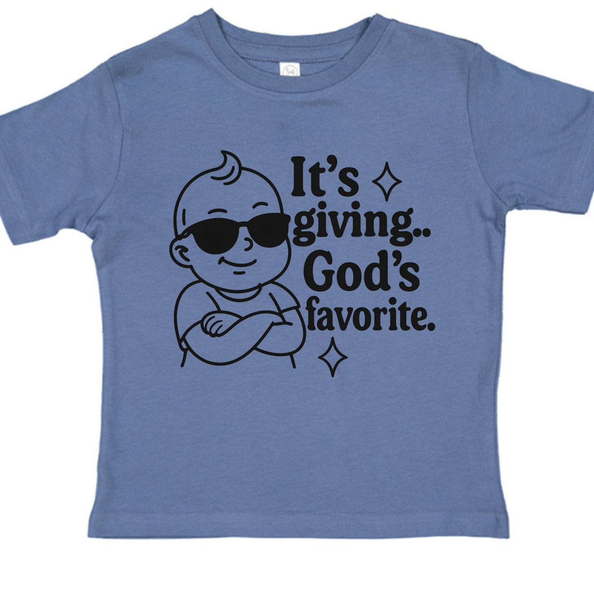 It's Giving His Favorite Baby Christian T-shirt - ClaimedbyGodDesigns