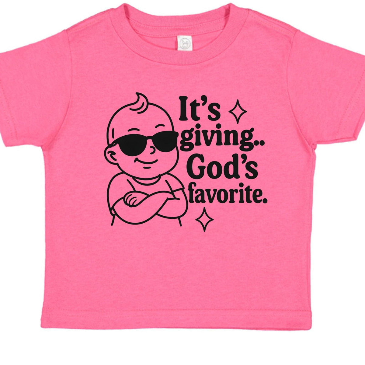 It's Giving His Favorite Baby Christian T-shirt - ClaimedbyGodDesigns