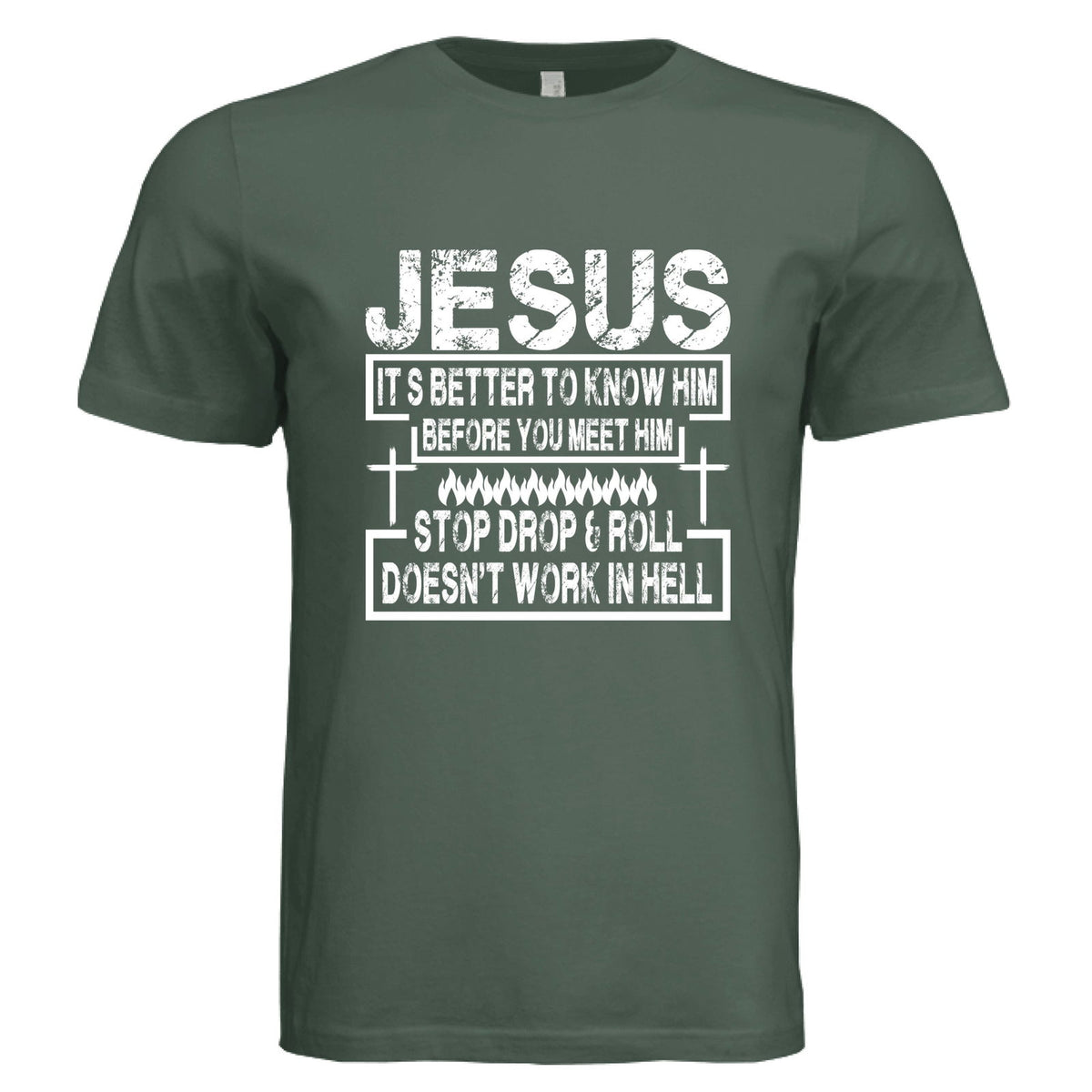 Its better to know Him Unisex Christian T-shirt - ClaimedbyGodDesigns