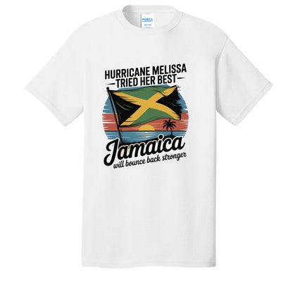 JAMAICA WILL BOUNCE BACK Fundraising T-shirt - ClaimedbyGodDesigns