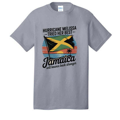 JAMAICA WILL BOUNCE BACK Fundraising T-shirt - ClaimedbyGodDesigns
