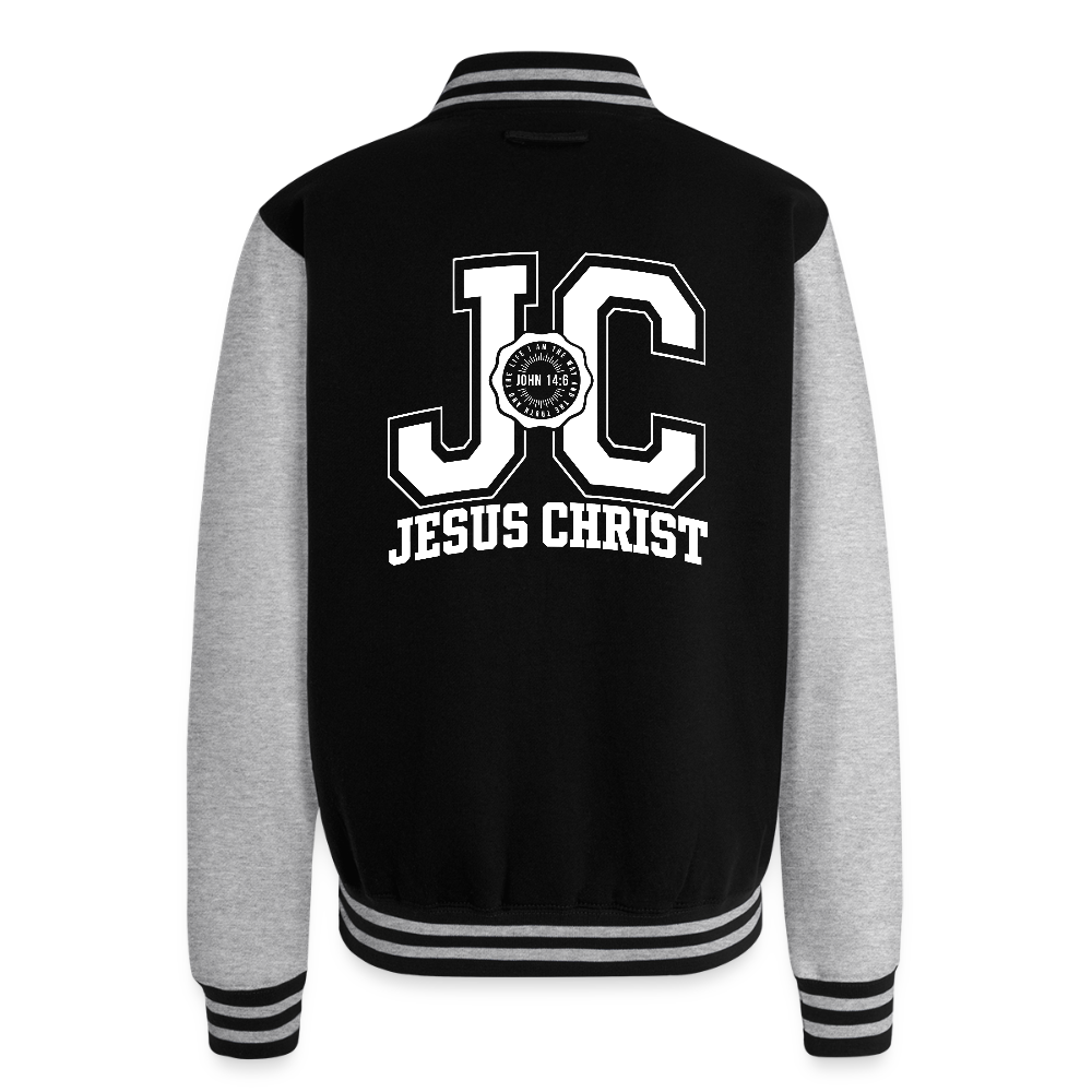 JC CHRISTIAN Heavyweight Letterman Jacket - ClaimedbyGodDesigns