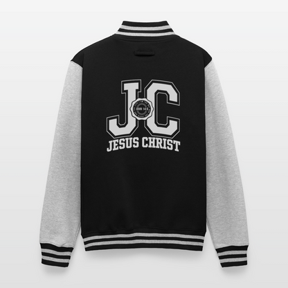JC CHRISTIAN Heavyweight Letterman Jacket - ClaimedbyGodDesigns
