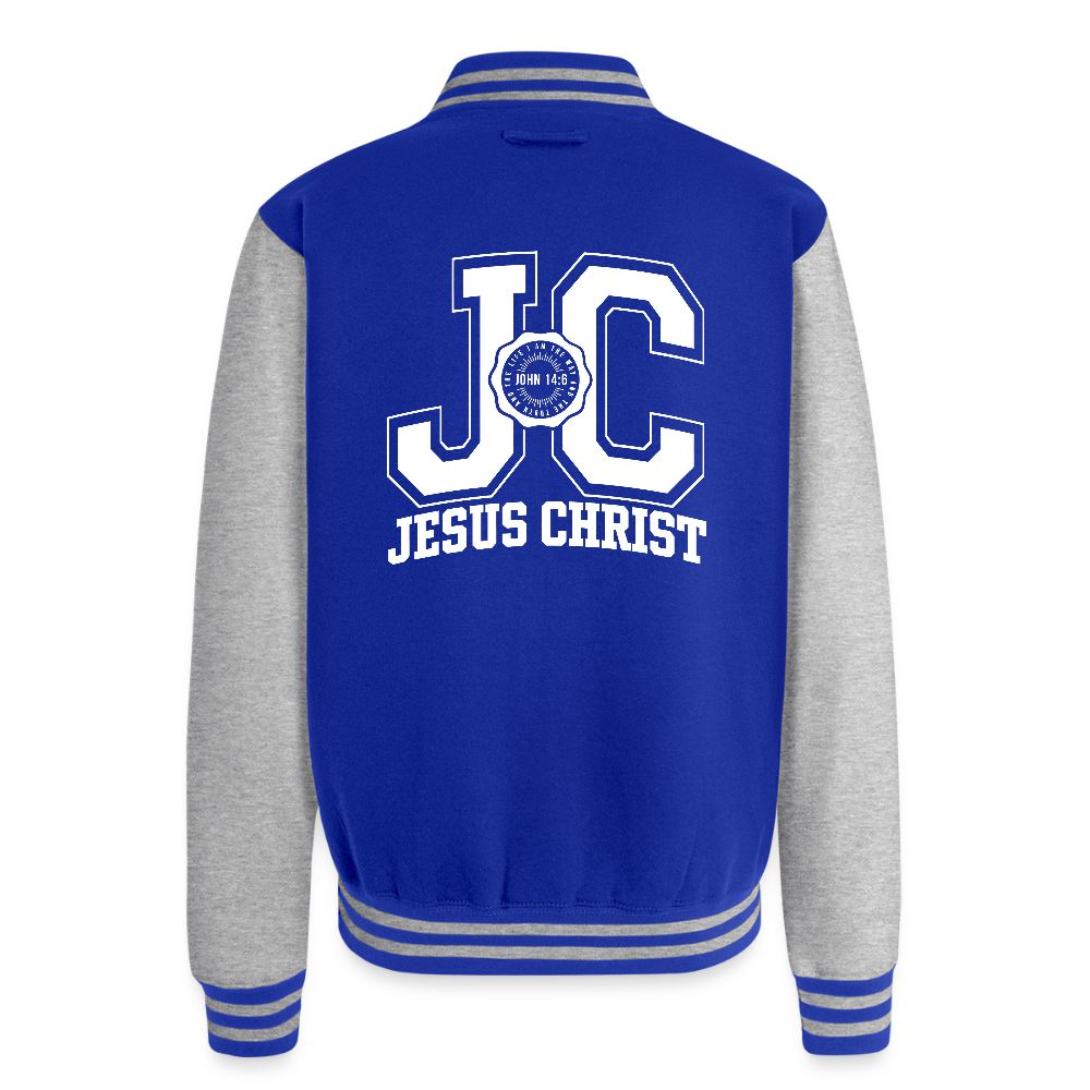 JC CHRISTIAN Heavyweight Letterman Jacket - ClaimedbyGodDesigns