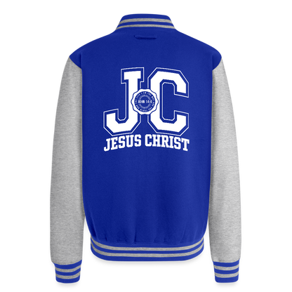 JC CHRISTIAN Heavyweight Letterman Jacket - ClaimedbyGodDesigns