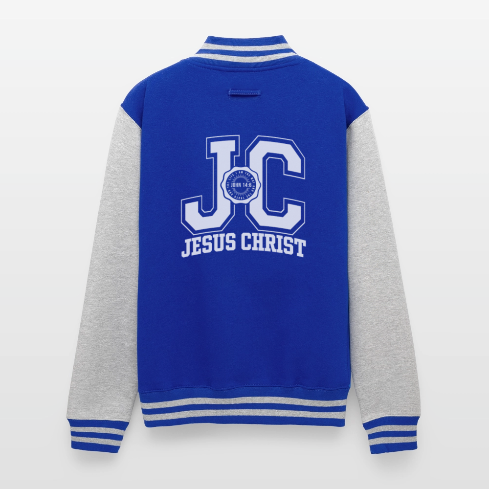 JC CHRISTIAN Heavyweight Letterman Jacket - ClaimedbyGodDesigns